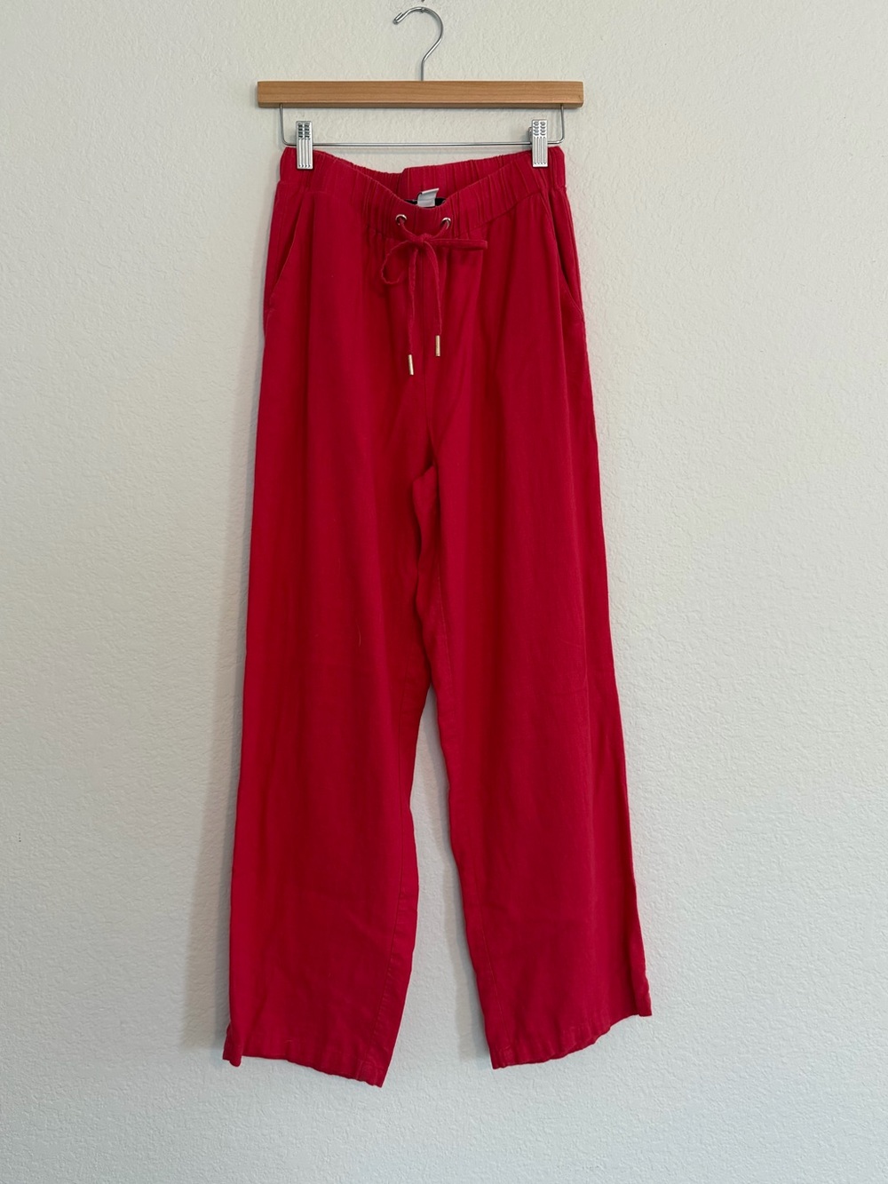 Wide Leg Drawstring Pant - Picture 2 of 6